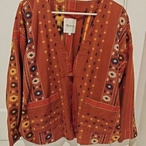 Madewell Aztec cotton jacket